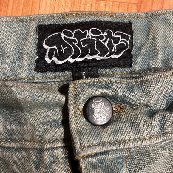 (SOLD) digits 238 robo denim green - Picture 3 of 6